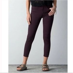 American Eagle Outfitters Women's Purple Jeggings